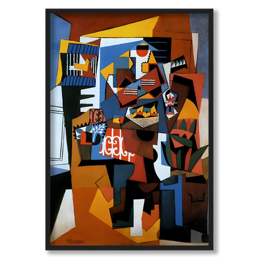 La gabbia Picasso – Quadro su tela riproduzione d'arte verticale