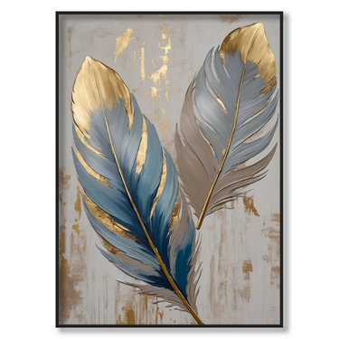 Leggerezza delicata – Quadro su tela astratto pop art moderno verticale