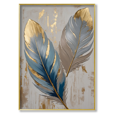 Leggerezza delicata – Quadro su tela astratto pop art moderno verticale