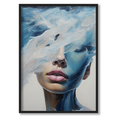 Marea – Quadro su tela donna verticale