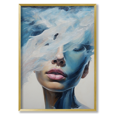 Marea – Quadro su tela donna verticale