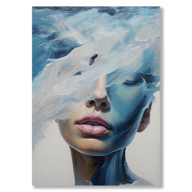 Marea – Quadro su tela donna verticale