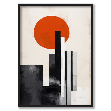 Minimalismo – Quadro su tela astratto moderno verticale