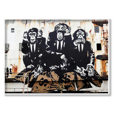 Le Scimmie di BANKSY Il mio negozio