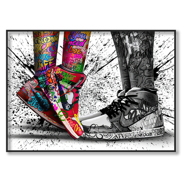 Sneakers graffiti Il mio negozio