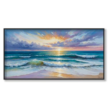 Spettacolo della natura – Quadro su tela paesaggio orizzontale