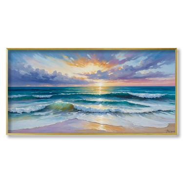 Spettacolo della natura – Quadro su tela paesaggio orizzontale