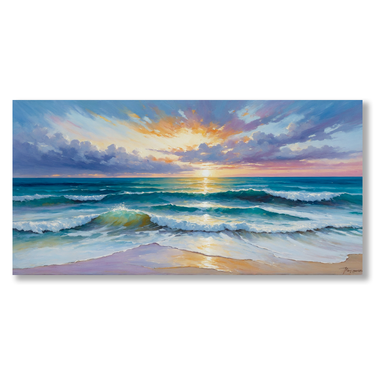 Spettacolo della natura – Quadro su tela paesaggio orizzontale