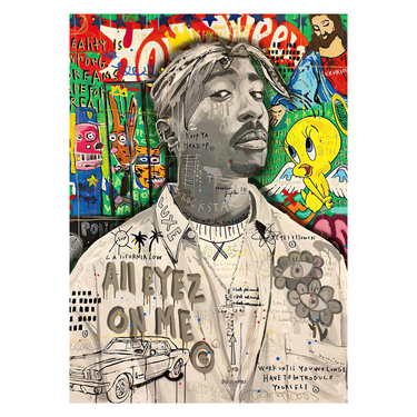 Tupac graffiti Il mio negozio