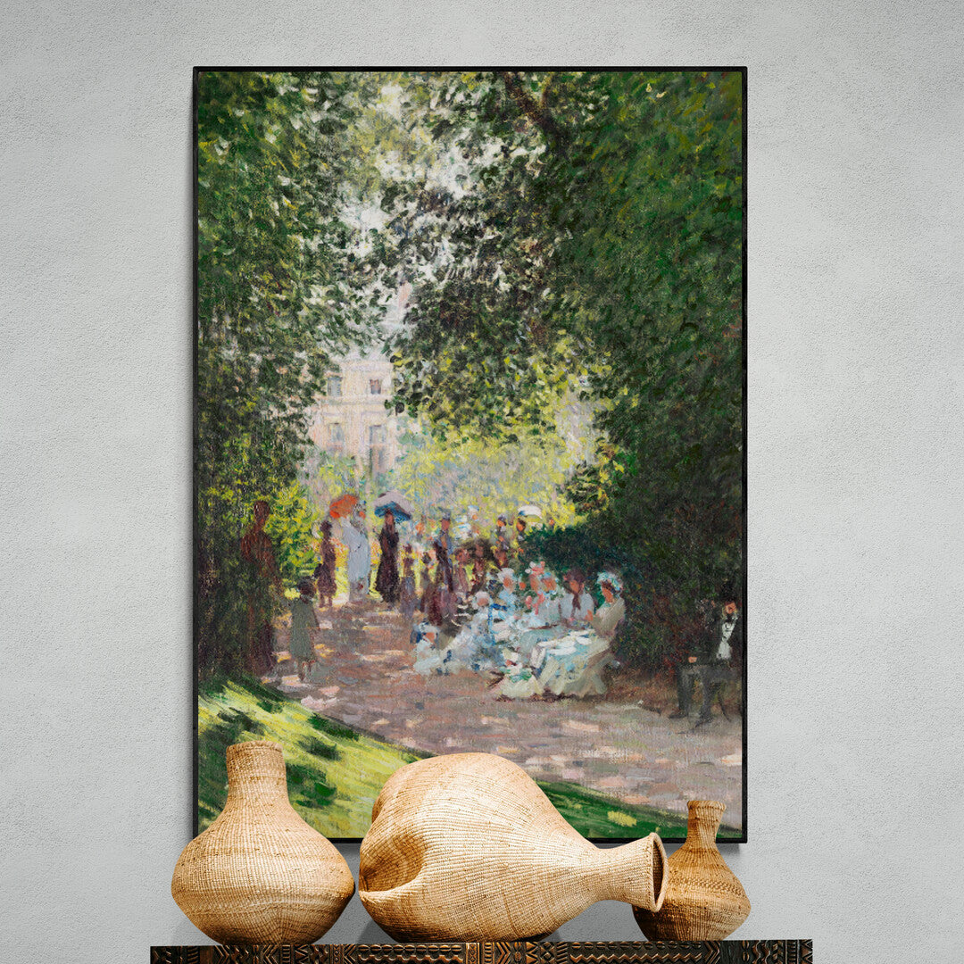 Claude Roper The Parc Monceau, 1 Claude Monet – Quadro perfetto